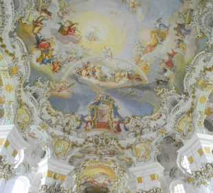 Deckenfresco