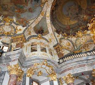 Deckengewölbe mit Fürstenloge