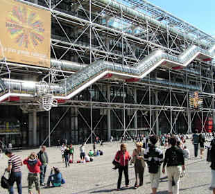 Aussenansicht Centre Pompidou