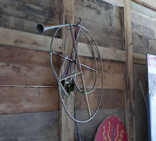 Nachgebautes Signalhorn