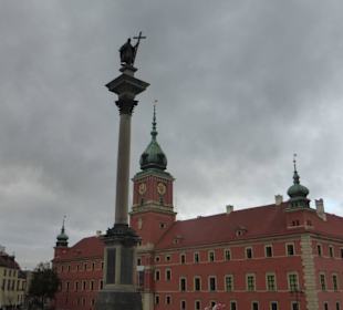 Schlossplatz mit Sigismundssäule und Königsschloss