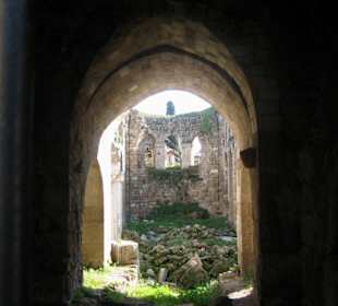 Ruine in Antalyas Altstadt ...