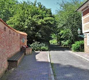 Zugang zum Schlossgarten Schloss Ritzebüttel