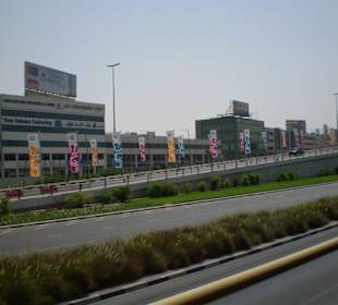 Stadtrundfahrt  durch Dubai mit dem Big Bus.
