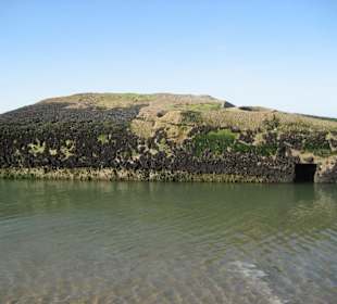 Der alte Bunker am Südstrand