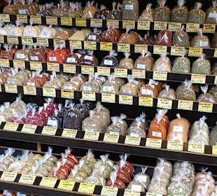 Gewürzvielfalt auf dem Naschmarkt