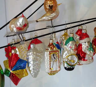 Exponate der Glaswerkstatt