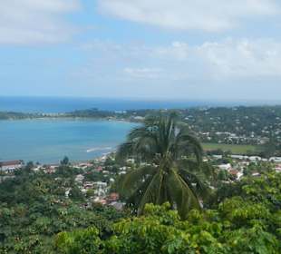 Sicht über Port Antonio