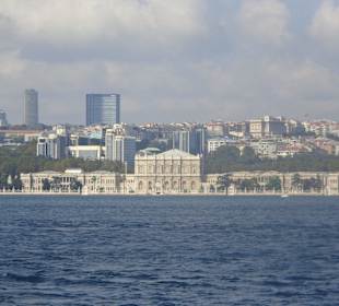 Aussicht auf den Palast