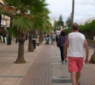 Beginn Fußgängerzone