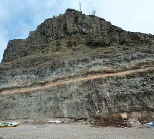 Imposante Bergkulisse