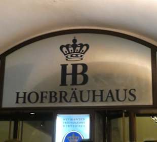 Das Hofbräuhaus in München am Platzl