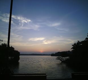 Koggala Lake im Sonnenuntergang