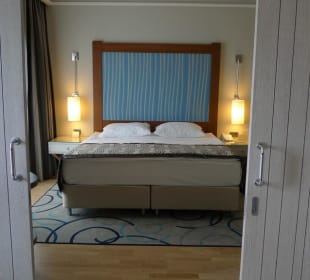 Schlafzimmer Sunset Suite