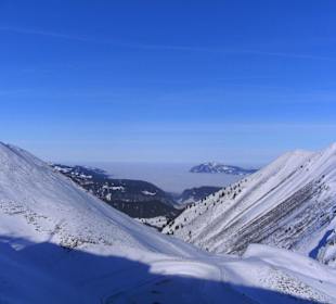 Blick zum Nebelhorn
