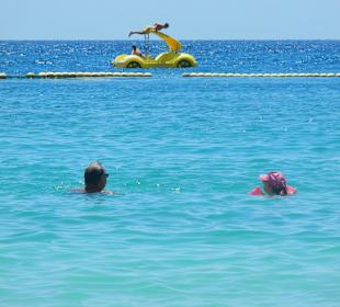 Amadores Tretboot mit Rutsche