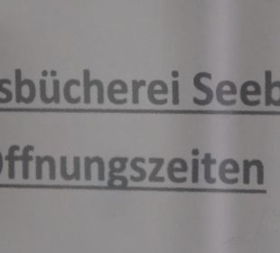 Ortsbücherei Seeburg