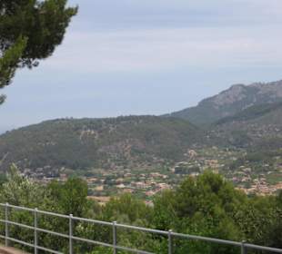 Aussicht während der Zugfahrt