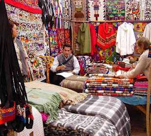 Marktstand in Pisac