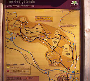 Lageplan Tierfreigelände