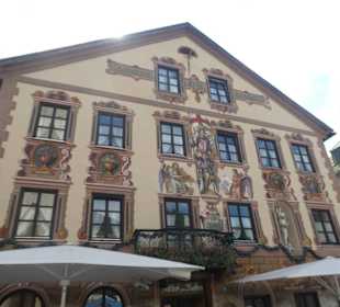 In der Altstadt von Partenkirchen