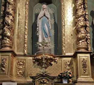 Seitenaltäre der Kirche Notre-Dames-des-Anges