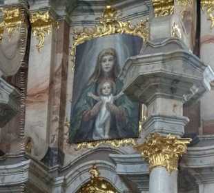 Besonderes Marienbild mit Jesuskind