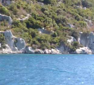 Kekova - versunkene Stadt im Mittelmeer