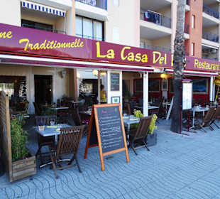 Außenansicht des Restaurants La Casa del Port