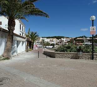 Blick auf einen Teil der Promenade