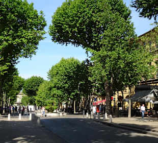 Rundgang über den Cours Mirabeau