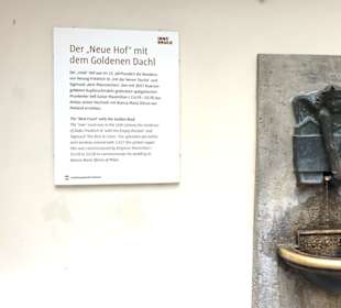 Brunnen beim Eingang