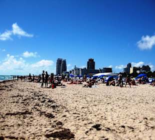 Blick auf den Strand