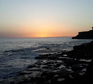 Sonnenuntergang von der Küste 100 meter von LABRANDA Riviera