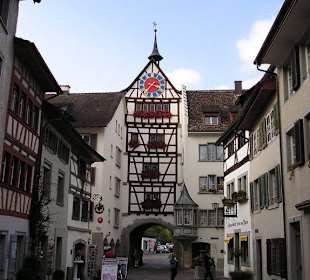 Brána a věž Stein am Rhein