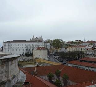 Ausblick vom Dach des Panteão Nacional