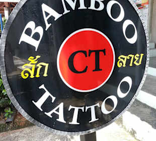 Ct bamboo tattoo sign