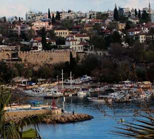 Antalya - Blick auf den Hafen