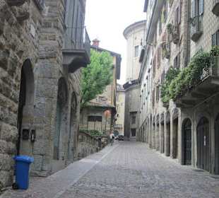 In der Altstadt Bergamos