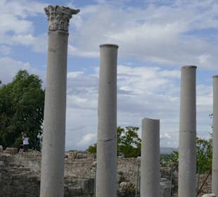 Säulen an der Limat Cad. Nord-Süd Verbindung