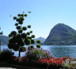 Blick auf den Luganer See