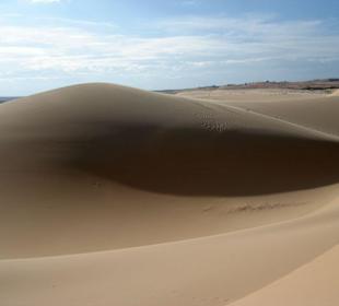 Weiße Sanddünen