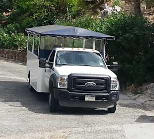 Unser Bus für die Inselrundfahrt