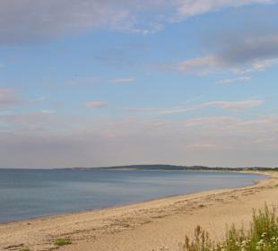 Strandabschnitt an der Steilküste