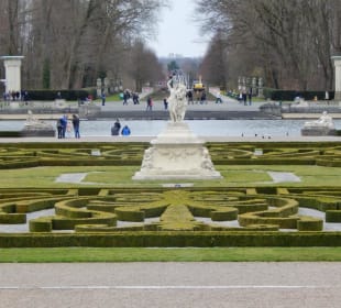 Der Park mit äusseren Wassergraben