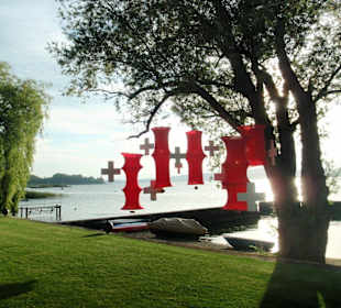 Direkt am Murten-See