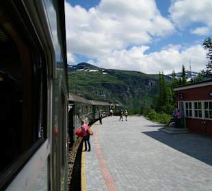 Im Bahnhof von Myrdal