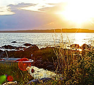 Abends auf Hanö.