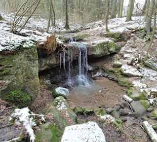 Impressionen vom Pfersag-Wasserfall