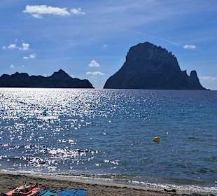 Strand Cala d'Hort in Cala Vadella